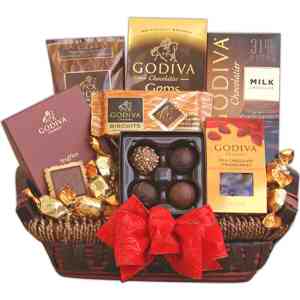 Godiva Holiday Signature Gift Basket 