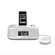 Dual Alarm Clock With Bed Shaker For Your IPod
