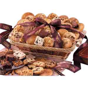 Home-Style Cookie & Brownie Basket-TwoDozen - CRH2277-Cookie
