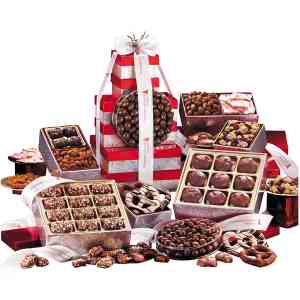 Red and Silver Giant Gourmet Tower - RS898-Food