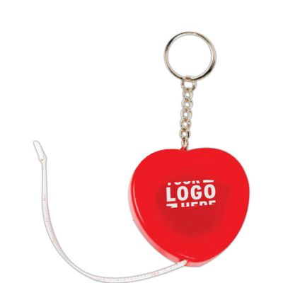 Heart Tape Measure Key Tag - 419