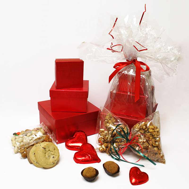Valentines Day 3 Stack Gift Box