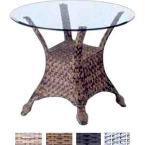Round Wicker Dining Table - 6310