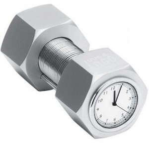 Metal-nut-bolt-clock-with-card-holder_MI-4141