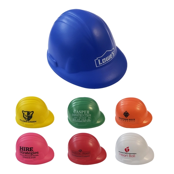 Hard Hat Stress Ball - Construction Company Gifts