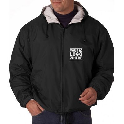 Adult Fleece-Lined Hooded Jacket