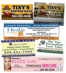 Full Color Vinyl Banner