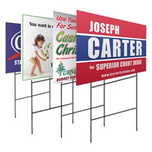 Yard Signs Double Sided